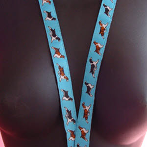 photo of English Springer Spaniel Lanyard - Blue