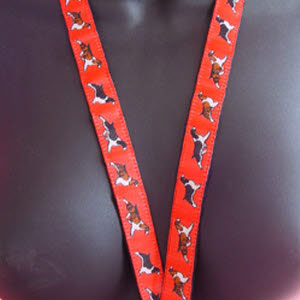 photo of English Springer Spaniel Lanyard - Red