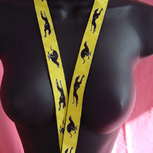 photo of Greyhound Lanyard - Yellow