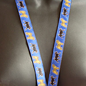 photo of Pug Lanyard - Blue