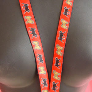 photo of Pug Lanyard - Red