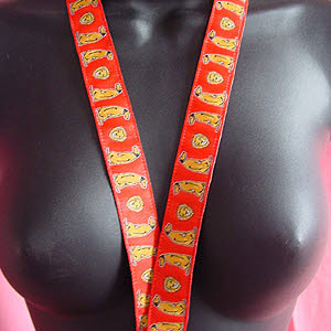 photo of Rhodesian Ridgeback Lanyard - Red