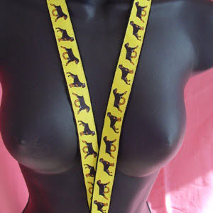 photo of Rottweiler Lanyard - Yellow