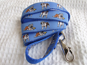 photo of Woven Lead - British Bulldog - Blue