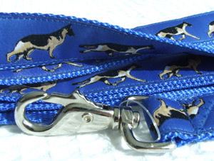 photo of German Shepherd Blue Woven Lead