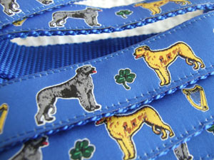 photo of Woven Lead - Irish Wolfhound - Blue