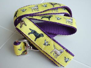 photo of Woven Lead - Labrador Yellow on Purple