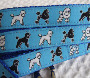 photo of Miniature Poodle Blue Woven Lead