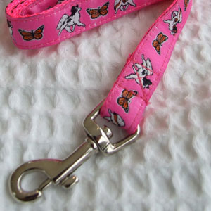 photo of Papillon & Butterfly Pink Woven Lead