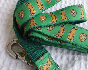 photo of Woven Lead - Rhodesian Ridgeback - Green