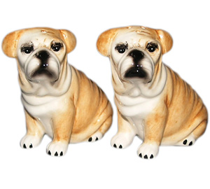 photo of Bulldog Salt and Pepper Pots