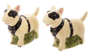 photo of English Bull Terrier Salt and Pepper Pots