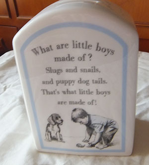 What are Little Boys made of money box
