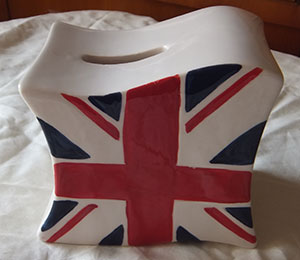 Union Jack money box