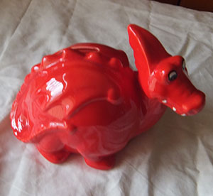 Welsh Dragon money box