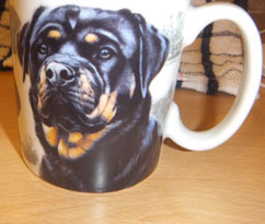 photo of Rotweiller mug