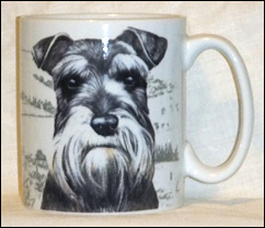 photo of schnauzer mug