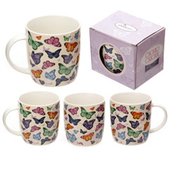 photo of Chouko Cascade Butterfly Bone China Mug