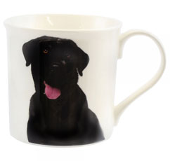 photo of Black Labrador Leonardo Mug