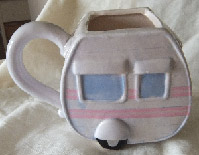 photo of Campervan Mug Pink Rear