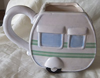 photo of Campervan Mug Pink Rear