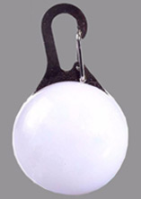 photo of Dog Collar Flashing Pendant Light - White